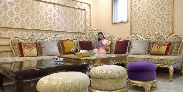 Ngất ngây biệt thự phong cách hoàng gia của nữ ca sĩ Hồ Quỳnh Hương: Ở ẩn trong không gian xanh mướt rộng 600 m2, phòng ăn xây cả bể cá dưới chân