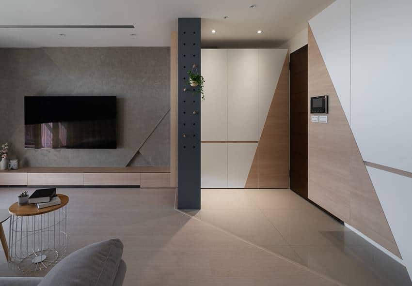 Căn hộ sở hữu lối thiết kế thông minh, mang đến một không gian sống tuyệt vời trong từng mét vuông